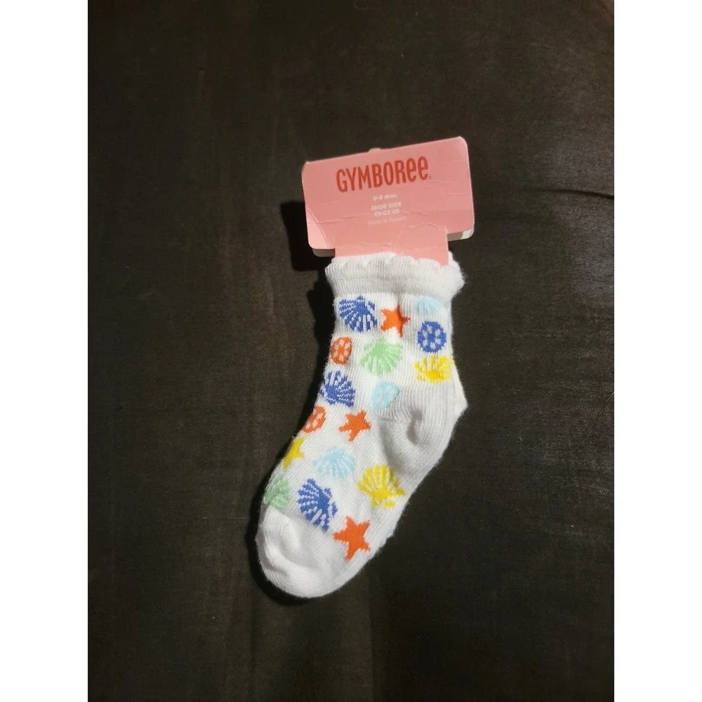 Gymboree mermaid magic socks 0 6 months nwt‎